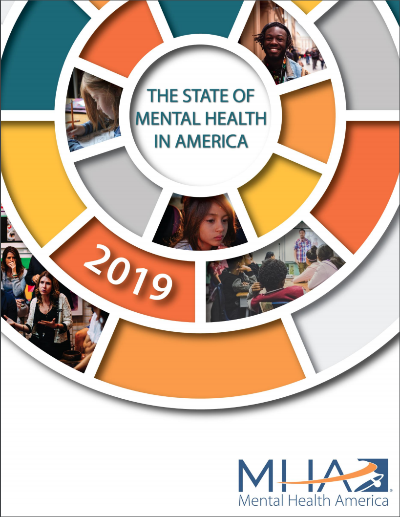 State of Mental Health in America Report Cover