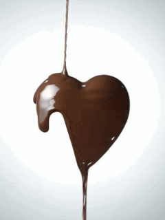 chocolate heart gif